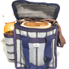 Insulated Tiffin Lunch Bag for Men & Women - Medium