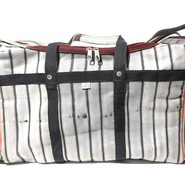Washable Duffel Travel Bag with Side Pockets - 110L