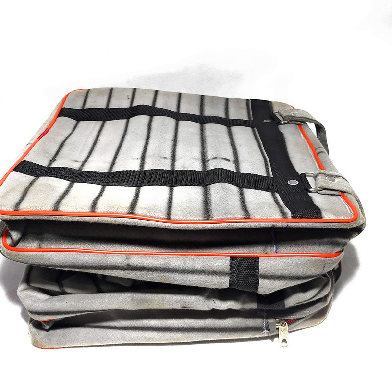 Washable Duffel Travel Bag with Side Pockets - 110L