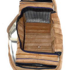 Washable Duffel Travel Bag with Side Pockets - 110L