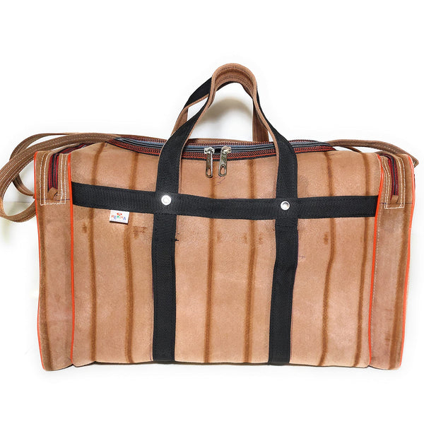 Washable Duffel Travel Bag with Side Pockets - 62L