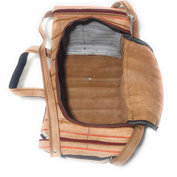 Washable Duffel Travel Bag with Side Pockets - 62L