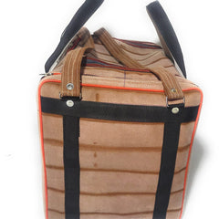 Washable Duffel Travel Bag with Side Pockets - 62L