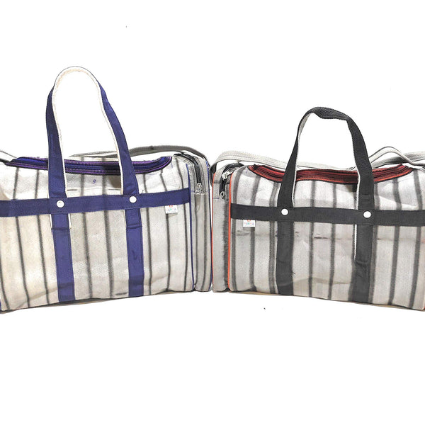 Washable Duffel Travel Bag with Side Pockets - 78L
