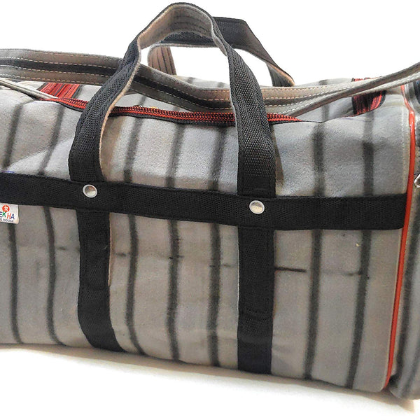 Washable Duffel Travel Bag with Side Pockets - 78L