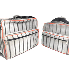 Cross Body Document & Money Carry Bag - Set Of 2