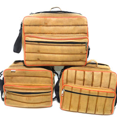 Cross Body Document & Money Carry Bag - Set Of 3
