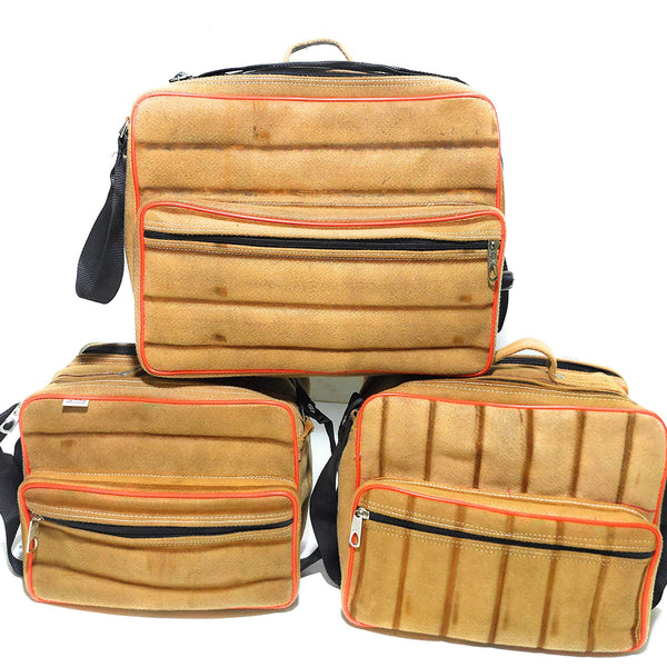 Cross Body Document & Money Carry Bag - Set Of 3