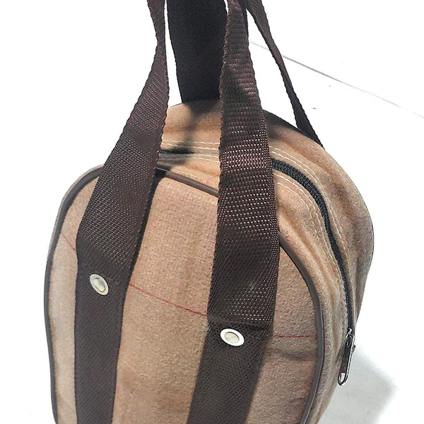 Insulated Tiffin Lunch Bag for Men & Women - Round
