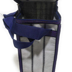 Insulated Round Zipper Bottle Cover Bag - 1.5-2L