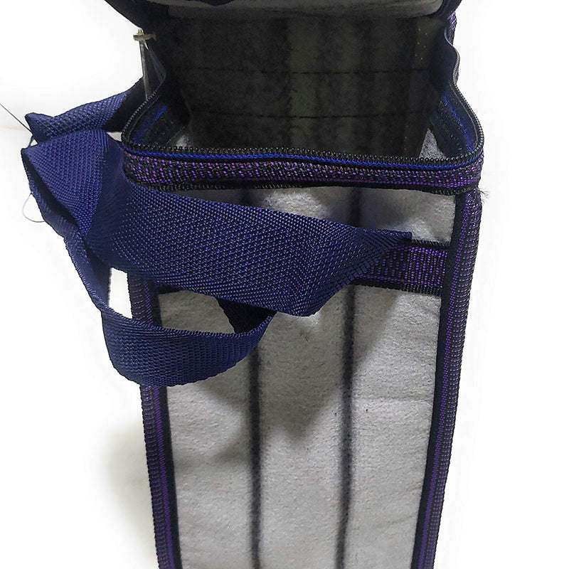 Insulated Round Zipper Bottle Cover Bag - 1.5-2L