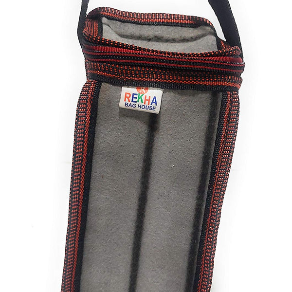 Insulated Round Zipper Bottle Cover Bag - 1L