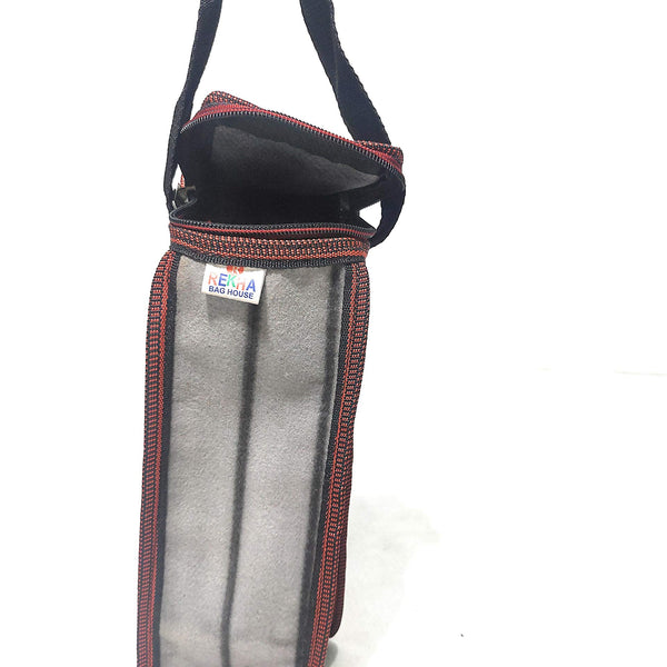 Insulated Round Zipper Bottle Cover Bag - 1L