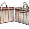 Multipurpose Hand Bag for Documents & Shopping - Set Of 2