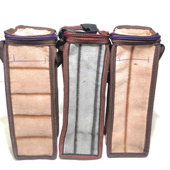Insulated Round Zipper Bottle Cover Bag - 1L