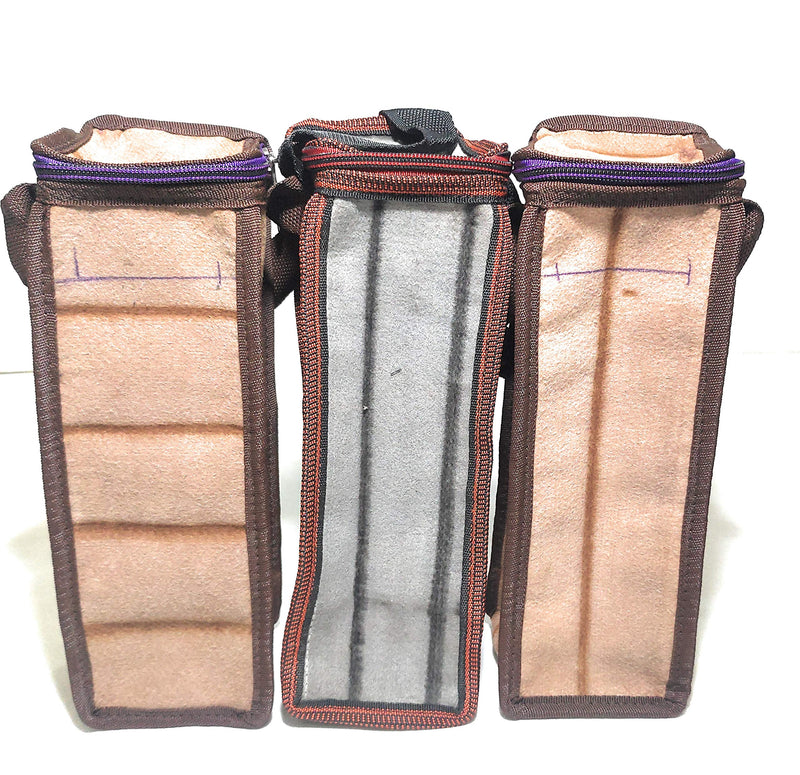 Insulated Round Zipper Bottle Cover Bag - 1L