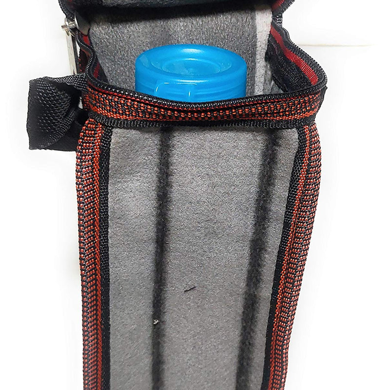 Insulated Round Zipper Bottle Cover Bag - 1L