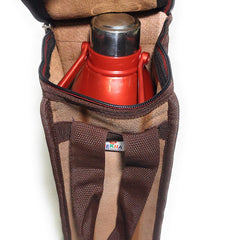 Insulated Round Zipper Bottle Cover Bag - 1.5-2L