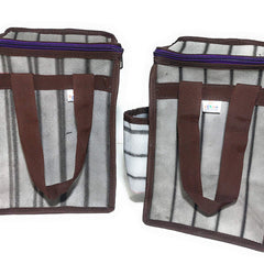 Insulated Tiffin Lunch Bag for Men & Women - Large