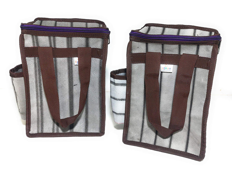 Insulated Tiffin Lunch Bag for Men & Women - Large