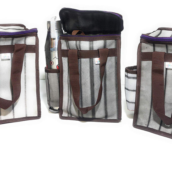Insulated Tiffin Lunch Bag for Men & Women - Large