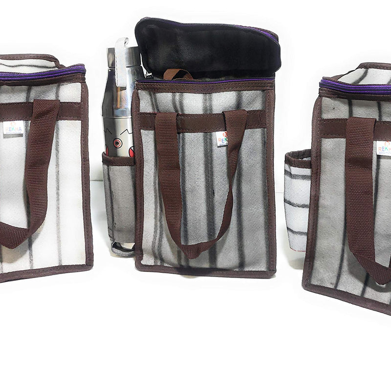 Insulated Tiffin Lunch Bag for Men & Women - Large