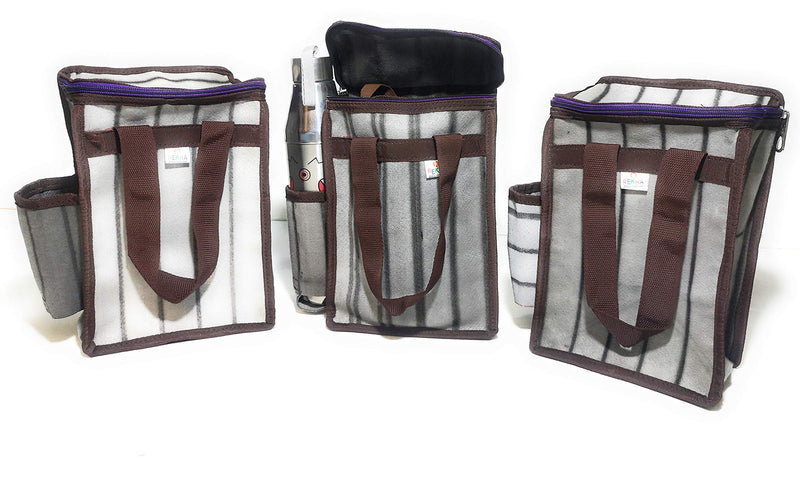 Insulated Tiffin Lunch Bag for Men & Women - Large