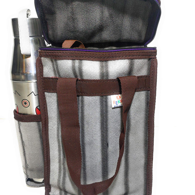 Insulated Tiffin Lunch Bag for Men & Women - Large