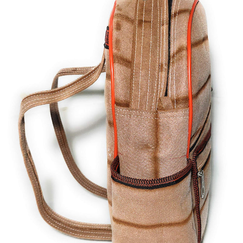 Washable Multipurpose School & Office Pithoo Backpack - Round