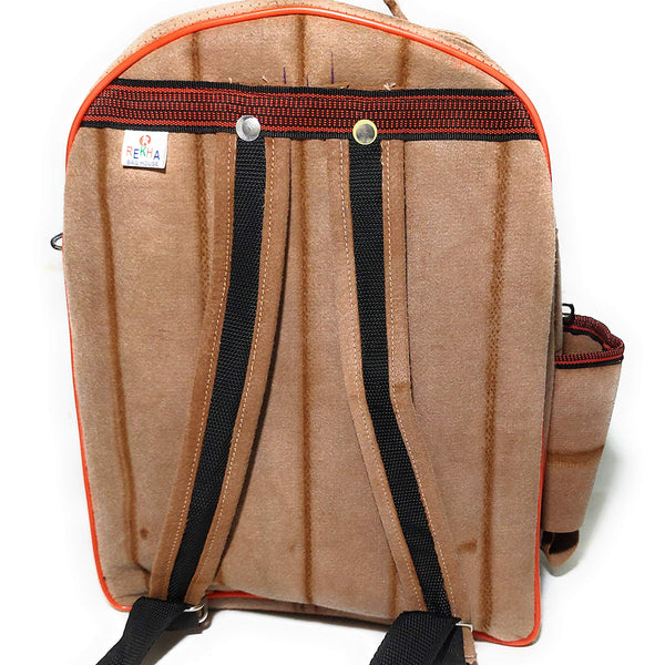 Washable Multipurpose School & Office Pithoo Backpack - Round