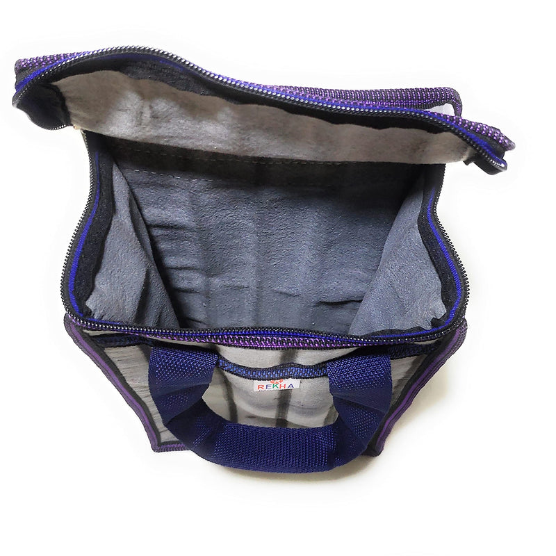 Insulated Tiffin Lunch Bag for Men & Women