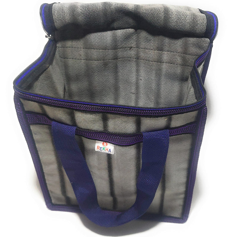 Insulated Tiffin Lunch Bag for Men & Women